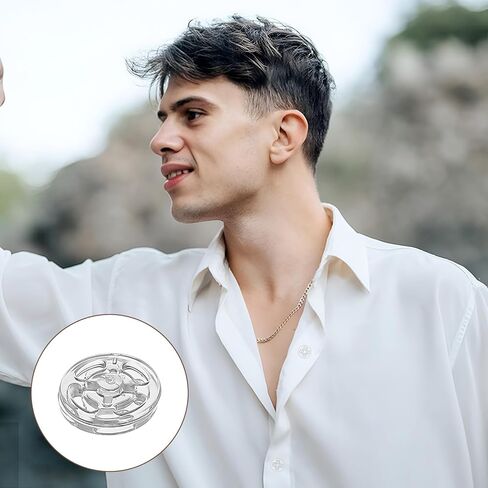 120 Sets Sew on Snaps Sewing Fasteners Clear Plastic Snaps for Sewing 7mm 10mm 15mm Round Sew on Snap Buttons Invisible Clear Press Buttons for Shirts Jeans Coat Jacket Windbreaker in Saudi Arabia