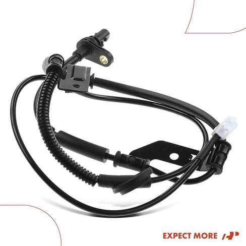 A-Premium ABS Wheel Speed Sensor Compatible with Kia Models - Rondo 2007 2008 2009 2010 - Rear Left Driver Side, Replace# 95680-1D000, 956801D000 in Kuwait