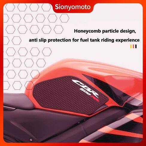 Fuel Gas Tank Pad Protector Stickers Decal Set Compatible with Motorcycle CBR 600RR 2003 to 2015 2016 2017 2018 2019 2020 CBR600RR CBR 600 RR 3pcs in Saudi Arabia