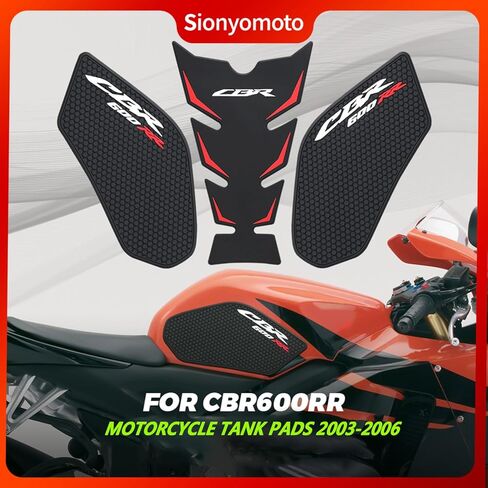 Fuel Gas Tank Pad Protector Stickers Decal Set Compatible with Motorcycle CBR 600RR 2003 to 2015 2016 2017 2018 2019 2020 CBR600RR CBR 600 RR 3pcs in Saudi Arabia