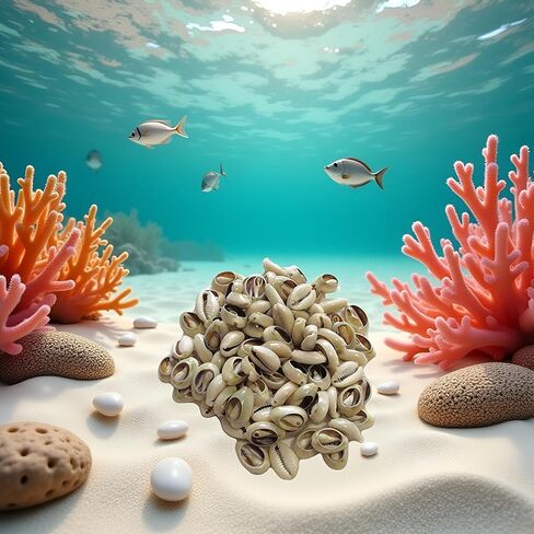 100 Pcs White and Lvory Natural Cowrie Shells Beads Oval Beach Seashells African for Hair Jewelry Making sea Shells for Crafting, DIY Craft Beads and Jewelry Making, Decorations in Saudi Arabia