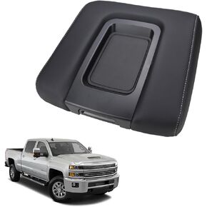Center Console Lid Compatible with Chevy Chevrolet Silverado 1500 2500HD 3500HD Suburban Tahoe 2014-2020 GMC Sierra 2500 HD 3500 HD Yukon Armrest Arm Rest Cadillac Escalade Replacement 22881398 Black in Kuwait