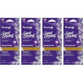 4 Pc Berry Punch Scented Car Auto Home Deodorizer Air Freshener Block Under Seat in Kuwait