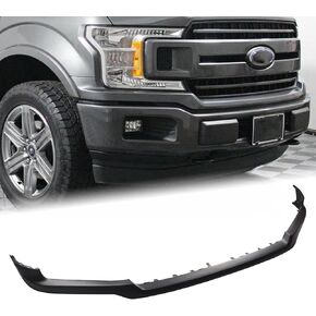 Black Primer Front Bumper Grille Upper Molding Trim Fit for 2018 2019 2020 Ford F150 F-150 New Front Bumper Cover Upper Molding Trim W/Molding Hole FO1014127 in Saudi Arabia