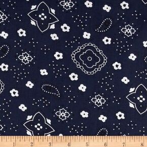 Bandana Prints Red, Fabric by the Yard in Saudi Arabia
