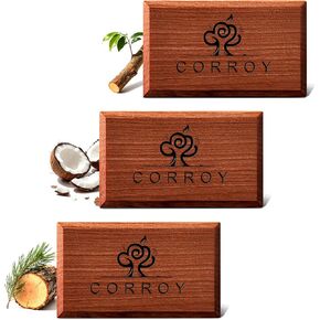 Car Air Freshener Natural Essential Oil Scent, Odor Eliminator and Purifier, Sun Visor Clip Air Freshener for Car (Refill - 3 Pack - Pure Teak) in Saudi Arabia