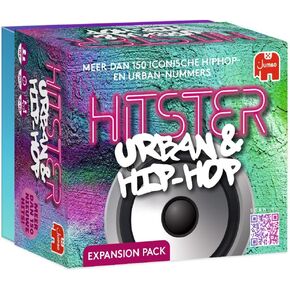 Hitster Expansion Pack, Urban & Hip Hop – Music Party Board Game for Adults, Card Game, Music Quiz – 150+ R&B & Rap Songs – Parties, Family & Friends Game Nights – 2 to 10 Players (NL) in Saudi Arabia