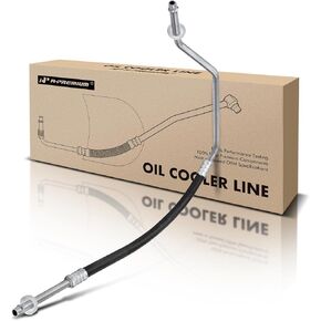 A-Premium Outlet Lower Engine Oil Cooler Line Hose Assembly Compatible with Chevrolet Express 1500 2500 3500 4500 GMC Savana 1500 2500 3500 4500 1996-2002 V8 5.7L in Kuwait