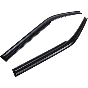 Fit for 3D Wavy Dark Smoke Window Visor Rain Guards Fit 2011-2016 Scion tC 2 Door Coupe Outside Mount Deflector in Saudi Arabia