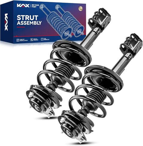 KAX Front & Rear Struts Shock Absorbers Assemblies with Coil Springs 173013, 173014 Compatible with Toyota RAV4 2013 2014 2015 2016 2017 2018 Suspension strut Stabilizer Bar Link in Saudi Arabia