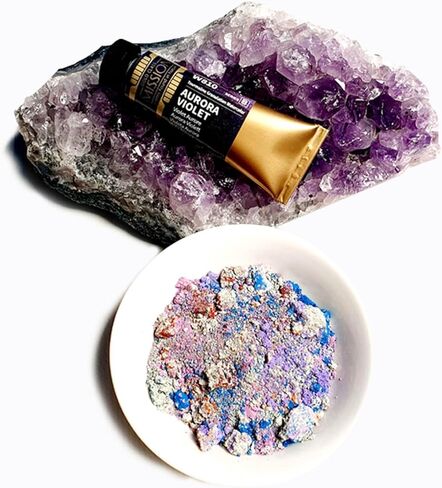 Mijello Mission Tourmaline Two-Tone Granulation Water Color Paint Unique texture Color retention Good Pigmentation for dramatic effect Art work & Craft_MGC-0405A_5 Colors (Autumn) Set in Saudi Arabia