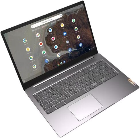 Lenovo IdeaPad 3 Chrome 15IJL6 | 15.6" FHD Chromebook | Celeron N4500 | 4GB LPDDR4x RAM | 64GB Emmc 5.1 | microSD Card Reader | Wi-Fi 6 + Bluetooth 5.2 | HDMI | Arctic Grey | Chrome OS (Renewed) in Saudi Arabia