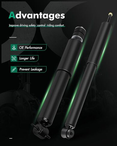 SCITOO Shocks Absorbers, Front Rear Gas Struts Shock Absorber Fit for 1993-2002 for Ford Crown Victoria,1981-2002 for Lincoln Town Car,1983-2002 for Mercury Grand Marquis 344424 5960 343135 Set of 4 in Kuwait
