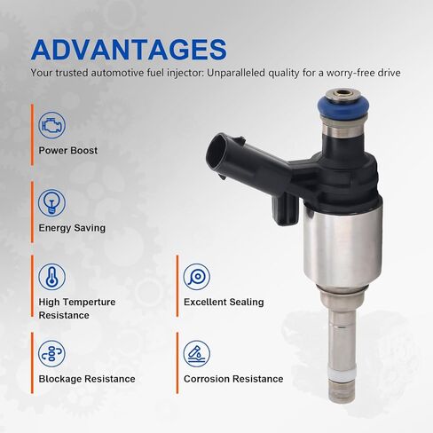 06H906036G Upgraded Fuel Injector 6 Holes 4Pcs | 2.0L L4 GDI Gas | for Audi: A3 A4 A5 A6 Q3 Q5 TT 2008-2016 Fit for VW: Passat Jetta CC EOS GTI Beetle Tiguan 2008-2017 Fuel Injectors Set of 4 in Saudi Arabia