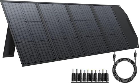 لوحة شمسية محمولة BLAVOR 120 وات PD45W QC3.0 شاحن شمسي سريع DC18V 6.67A USB A&C مخرج متوافق مع محطات الطاقة، ومولدات الطاقة الشمسية، والهواتف، والأجهزة اللوحية، للتخييم RV، ورحلات الطرق خارج الشبكة in Kuwait