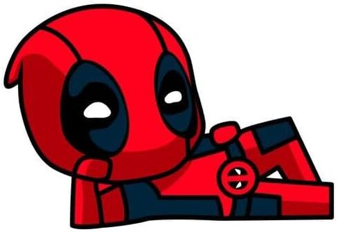 PumpCar 2 pieces deadpool double-sided hanging cartoon cherry-scented funny car air freshener spider hanging for rearview mirror Interior Accessories Gifts in Saudi Arabia