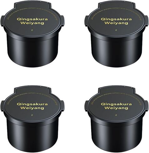 4PCS Car Air Freshener Refill (2000 sprays) Dedicated Perfume Long Lasting Air Fresheners - Smart Car Air Freshener Refill Made of Natural Plant Extracts(Mixed Pack) in Saudi Arabia