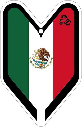 Treefrog Wakaba Young Leaf Mexico Flag JDM Air Freshener Car Auto - New Car X Scent in Saudi Arabia