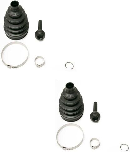 Replacement Pair Set of 2 Front Outer CV Joint Boot Kits for Audi A4 Quattro RS4 S4 in Kuwait