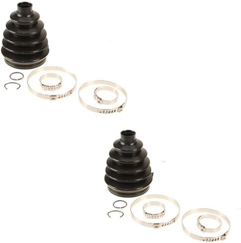 Replacement For BMW F01 F02 F07 F10 Pair Set Of 2 Front Outers Axle Boot Kits for C/V Joint in Kuwait