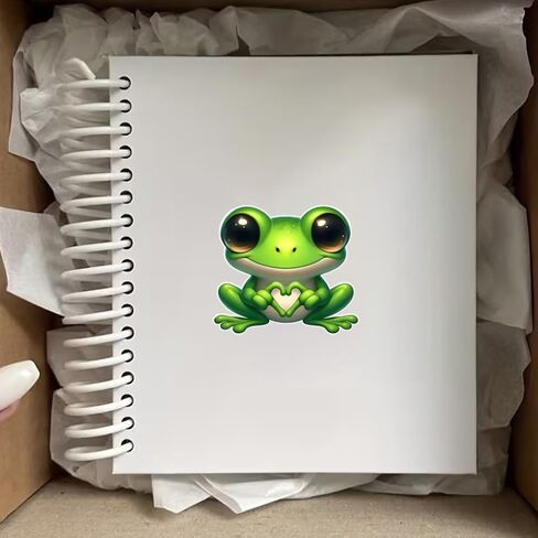 Frog Car Stickers 2-Pack Waterproof Removable Vinyl Stickers for Laptop Vehicle Windows Bumper Outdoor Gear B028 in Saudi Arabia
