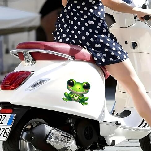 Frog Car Stickers 2-Pack Waterproof Removable Vinyl Stickers for Laptop Vehicle Windows Bumper Outdoor Gear B028 in Saudi Arabia