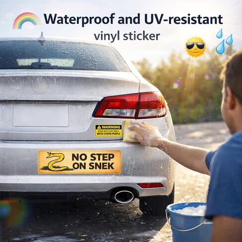 18Pcs Funny Bumper Stickers for Cars, Waterproof UV Resistant Vinyl Decals, Colorful Meme Quote Stickers for Trucks, Don't Tailgate ME-IF You CAN Read This-You Dropped This-Cowboy Bumper Sticker in Kuwait