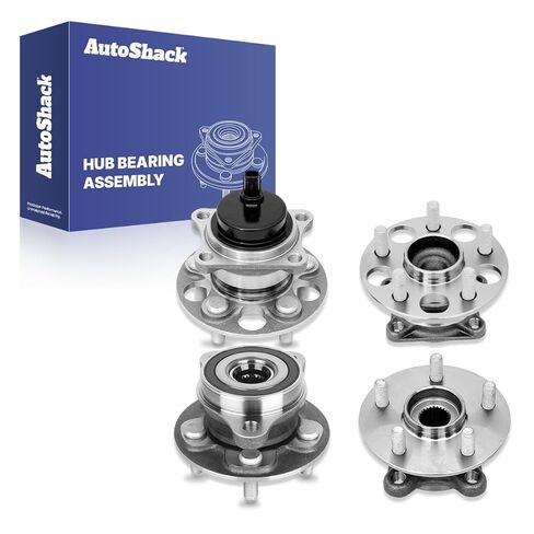 AutoShack Front & Rear Hub Bearing Assemblies for Toyota, Corolla 2019-2023 Prius 2016-2022 Prius Prime 2017-2022, FWD L4 1.8L 2.0L - with ABS, 5-Lug in Kuwait