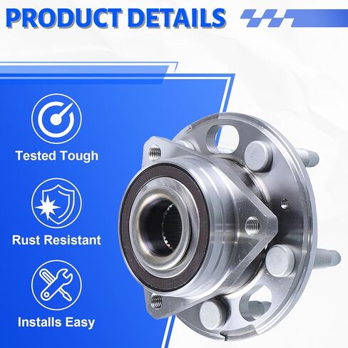 2 x 513288 Front or Rear Wheel Bearing Hub Assembly with 5 Lug Compatible with Buick Allure 2010, Fit for Cadillac XTS 2013-2017, Fit for Chevrolet Equinox 2010-2017 in Kuwait