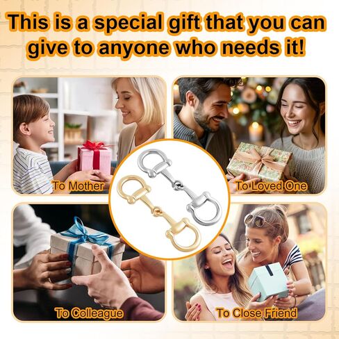 CooBigo 2pcs Scarf Ring Buckles, Metal Horsebit Silk Scarf Buckle, Scarves Rings and Slides for Women Scarves Clips, Shawls Clasp, Clothing Fashion Accessories (Gold) in Kuwait