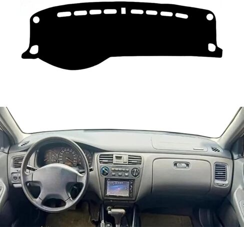 Fit for Honda Accord 1997-2002,Dashboard Cover,Black Dash Mat,Non-Slip Dashboard Cover Mat,Car Interior Accessories, Lhd Blue Edge in Saudi Arabia