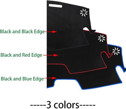 Fit for Honda Accord 1997-2002,Dashboard Cover,Black Dash Mat,Non-Slip Dashboard Cover Mat,Car Interior Accessories, Lhd Blue Edge in Saudi Arabia