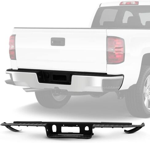 ACANII - For 2014-2018 Chevy Silverado/GMC Sierra 1500 Rear Bumper Face Bar Top Center Step Pad w/o Corner GM1191143 in Kuwait