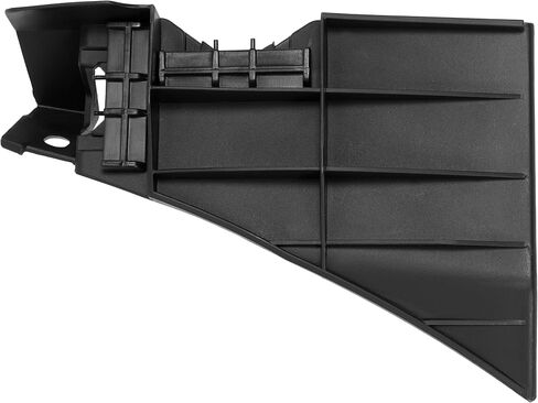 KUAFU Front Bumper Bracket Compatible with 2005-2009 Ford Mustang Bullitt Shelby GT GT500 GT501KR (submodel: Base, GT) Replacement for FO1026110 5R3Z17C861AB Left Plastic(PP) Sandblasting Black in Kuwait