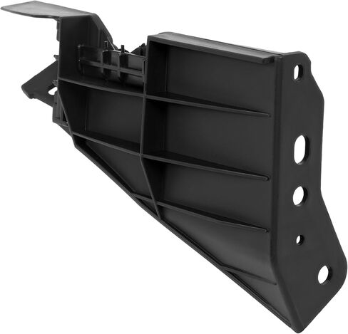 KUAFU Front Bumper Bracket Compatible with 2005-2009 Ford Mustang Bullitt Shelby GT GT500 GT501KR (submodel: Base, GT) Replacement for FO1026110 5R3Z17C861AB Left Plastic(PP) Sandblasting Black in Kuwait