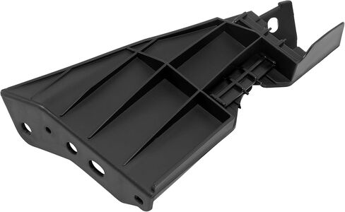KUAFU Front Bumper Bracket Compatible with 2005-2009 Ford Mustang Bullitt Shelby GT GT500 GT501KR (submodel: Base, GT) Replacement for FO1026110 5R3Z17C861AB Left Plastic(PP) Sandblasting Black in Kuwait