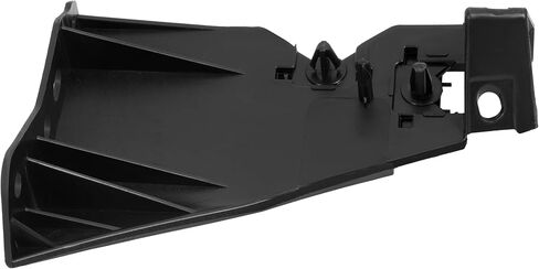 KUAFU Front Bumper Bracket Compatible with 2005-2009 Ford Mustang Bullitt Shelby GT GT500 GT501KR (submodel: Base, GT) Replacement for FO1026110 5R3Z17C861AB Left Plastic(PP) Sandblasting Black in Kuwait