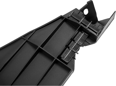 KUAFU Front Bumper Bracket Compatible with 2005-2009 Ford Mustang Bullitt Shelby GT GT500 GT501KR (submodel: Base, GT) Replacement for FO1026110 5R3Z17C861AB Left Plastic(PP) Sandblasting Black in Kuwait