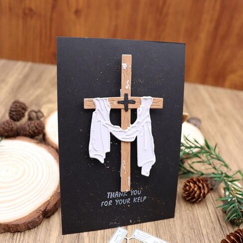 Cross Die Cuts for Card Making Religion Metal Cutting Dies for DIY Paper Scrapbooking Embossing Crafts in Kuwait