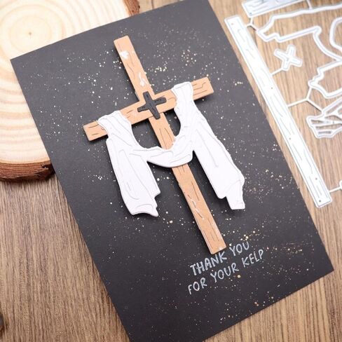Cross Die Cuts for Card Making Religion Metal Cutting Dies for DIY Paper Scrapbooking Embossing Crafts in Kuwait