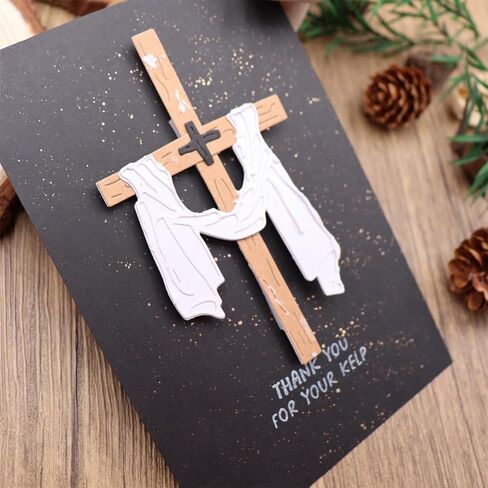 Cross Die Cuts for Card Making Religion Metal Cutting Dies for DIY Paper Scrapbooking Embossing Crafts in Kuwait