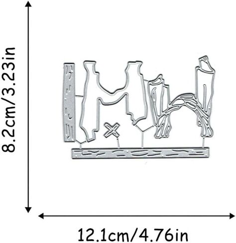Cross Die Cuts for Card Making Religion Metal Cutting Dies for DIY Paper Scrapbooking Embossing Crafts in Kuwait