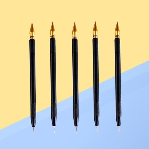 3 قطع من أدوات الرسم الورقية للخدش، قلم طلاء متعدد الأدوات الفنية، قلم رسم للخدش، أقلام رسم للأطفال، أدوات فنية لعصي الرسم للأطفال، أقلام رسم خشبية للأطفال in Kuwait