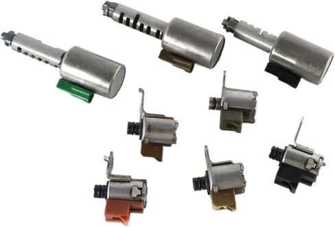 8pcs Transmission Solenoids Set Compatible With AW55-50SN AW55-51SN AF33-5 AW235 RE5F22A in Saudi Arabia