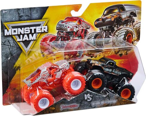 Monster Jam Official 1:64 Scale Diecast Truck 2-Pack Series 35 ThunderROARus vs Terminal Velocity in Kuwait