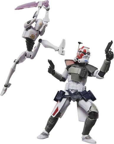 STAR WARS The Black Series ARC Trooper (Infiltrator) & Commando Droid (Training), Battlefront II Premium Collectible 6 Inch Action Figures (Amazon Exclusive) in Kuwait