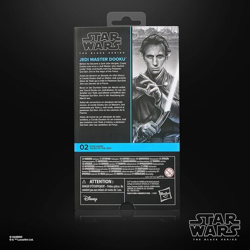 STAR WARS The Black Series Jedi Master Dooku, Tales of The Jedi Premium Collectible 6 Inch Action Figure in Kuwait