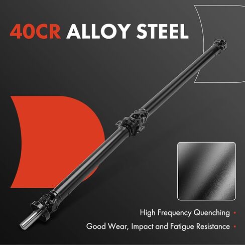 A-Premium Rear Drive Shaft Driveshaft Assembly Compatible with Toyota Tacoma 2016-2022 Extended Cab Pickup, Tacoma 2016-2022 Crew Cab Pickup, 3.5L, RWD, Replace# 3710004410, Complete Prop Shaft in Kuwait