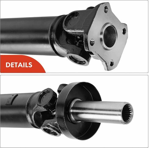 A-Premium Rear Drive Shaft Driveshaft Assembly Compatible with Toyota Tacoma 2016-2022 Extended Cab Pickup, Tacoma 2016-2022 Crew Cab Pickup, 3.5L, RWD, Replace# 3710004410, Complete Prop Shaft in Kuwait
