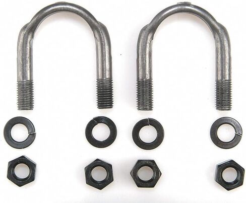 Rear Universal Joint U-Bolt Kit Compatible With Chevrolet Chevelle 1964 1965 1966 1967 1968 1969 1970 1971 1972 PC-187462 in Kuwait